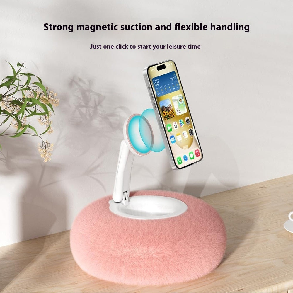 Mobile Phone Pillow Bracket Magnetic Bed Bedside Table Sofa Floor Play Mobile Phone